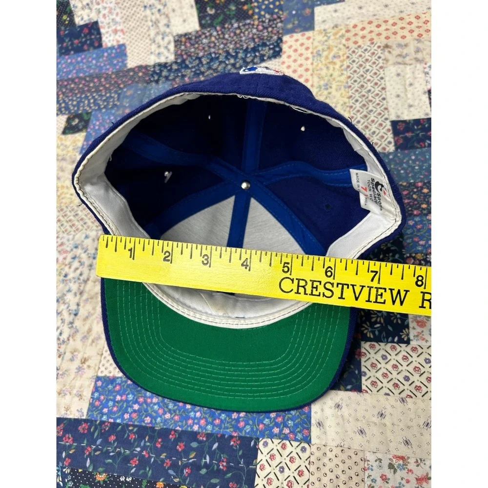 Vintage SPORTS SPECIALTIES MLB Milwaukee Brewers WOOL MLB fitted hat Size 7 1/4